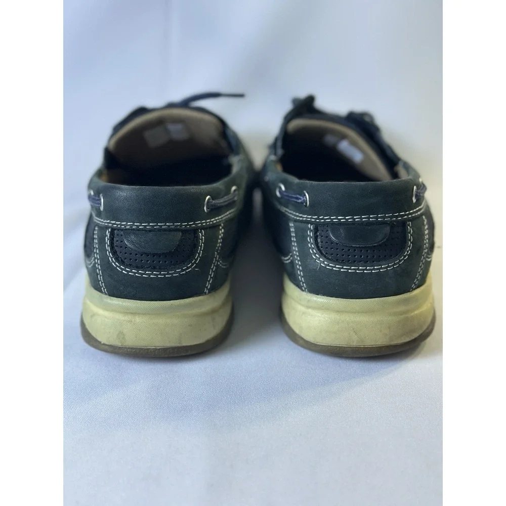 Reel Legends Skipper II‎ Green Leather Boat Shoes Men's 11 M